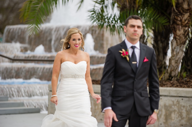 A Chic Black & Fuchsia Wedding via TheELD.com