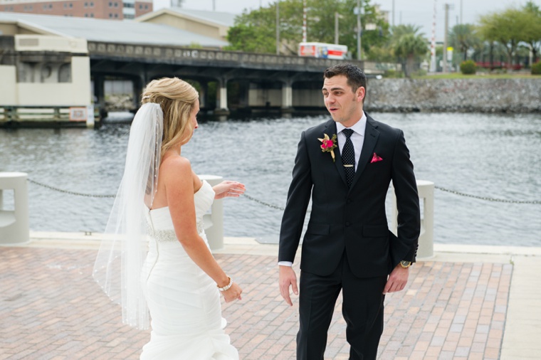 A Chic Black & Fuchsia Wedding via TheELD.com