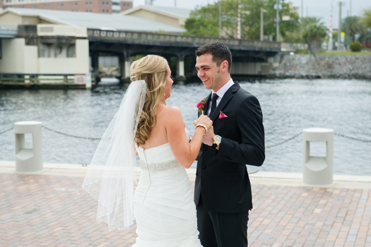 A Chic Black & Fuchsia Wedding via TheELD.com