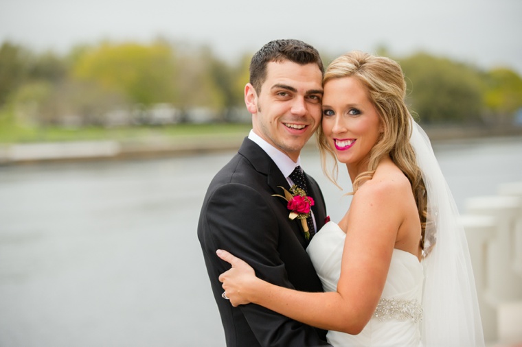 A Chic Black & Fuchsia Wedding via TheELD.com