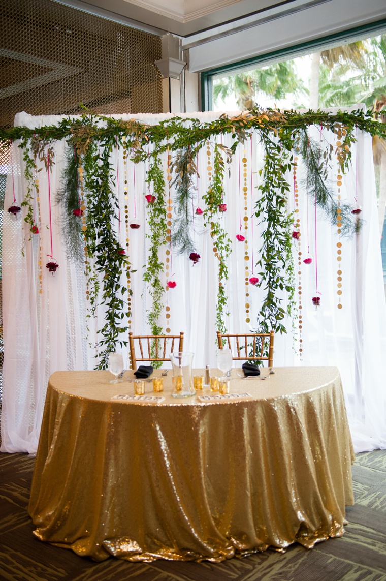 A Chic Black & Fuchsia Wedding via TheELD.com