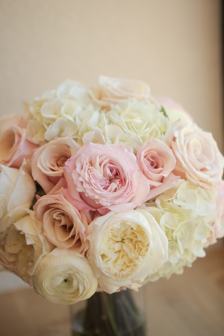 Rustic Elegant Pink and Gold Wedding via TheELD.com