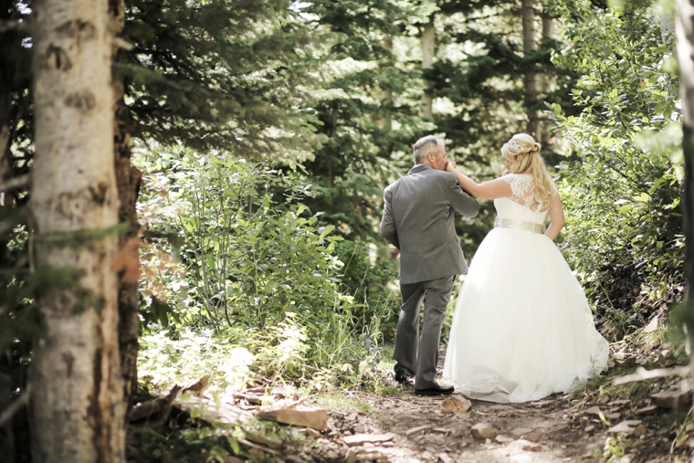 Rustic Elegant Pink and Gold Wedding via TheELD.com