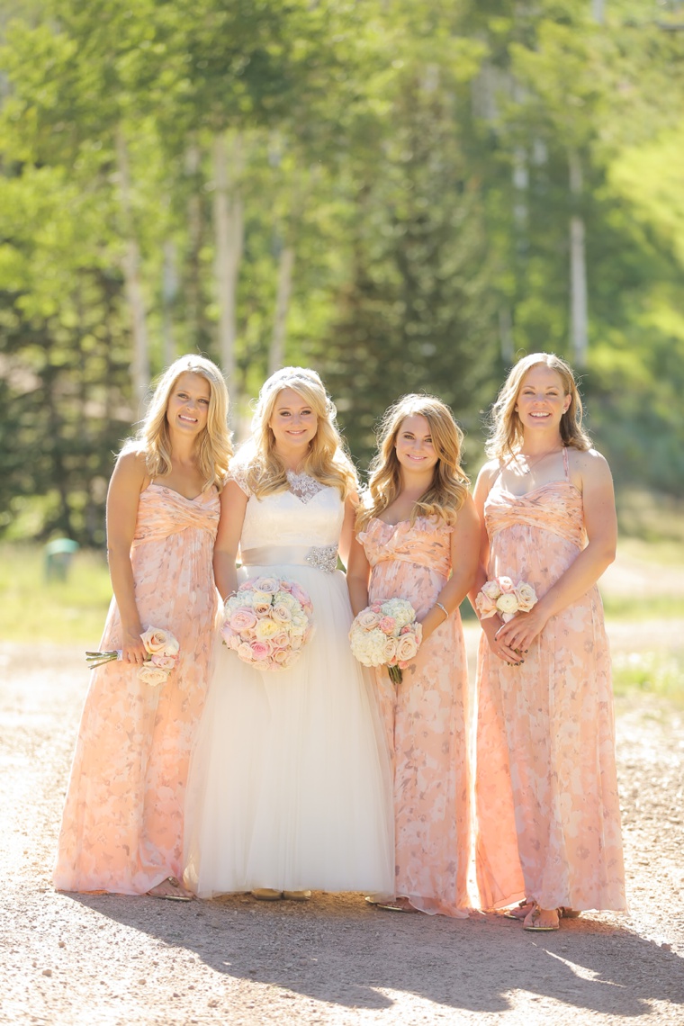 Rustic Elegant Pink and Gold Wedding via TheELD.com