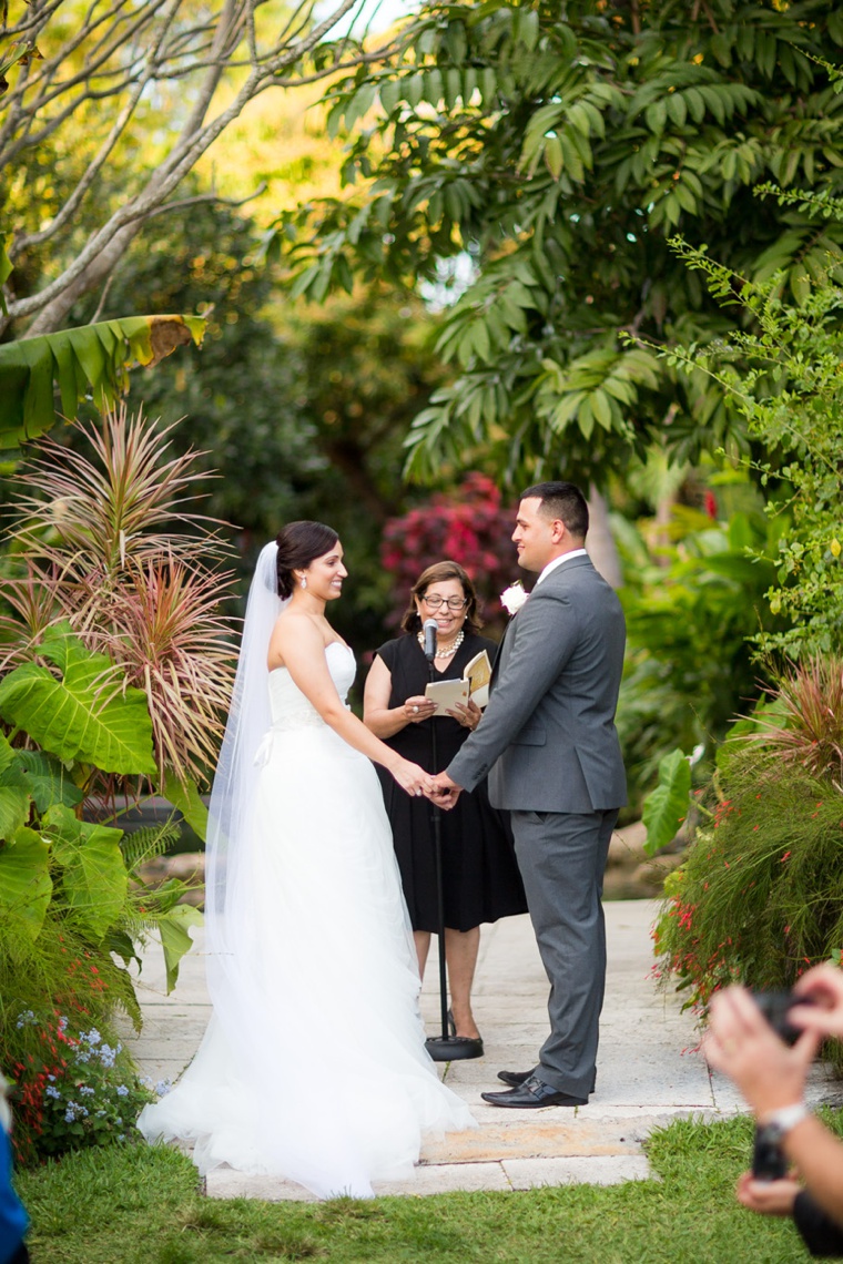 Elegant Garden Lavender and White Wedding via TheELD.com