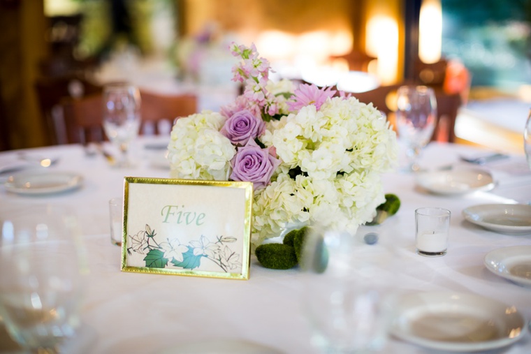 Elegant Garden Lavender and White Wedding via TheELD.com