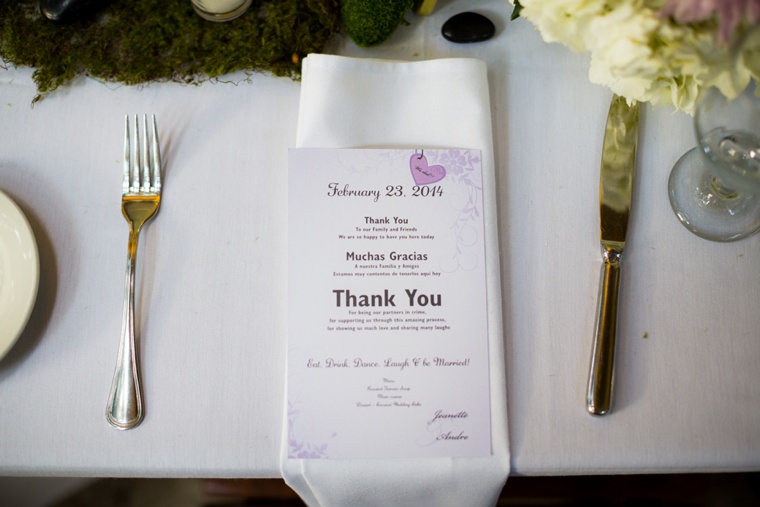 Elegant Garden Lavender and White Wedding via TheELD.com