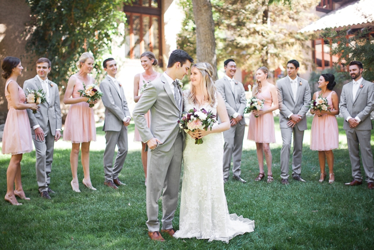 A Romantic Cranberry, Maroon & Blush Wedding via TheELD.com