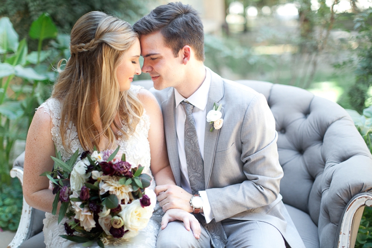 A Romantic Cranberry, Maroon & Blush Wedding via TheELD.com