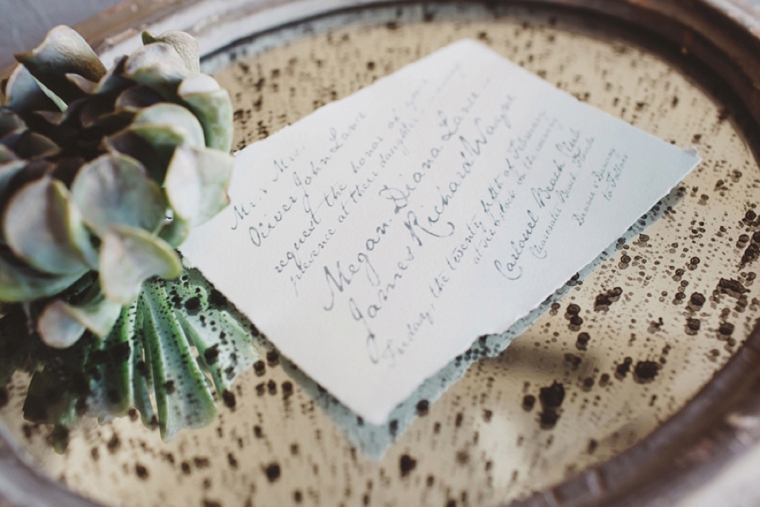 Romantic & Natural Beach Wedding Ideas via TheELD.com