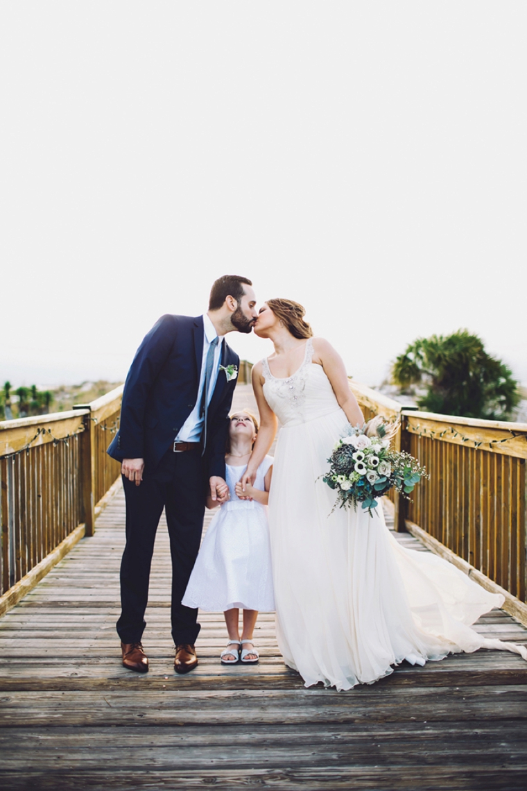 Romantic & Natural Beach Wedding Ideas via TheELD.com