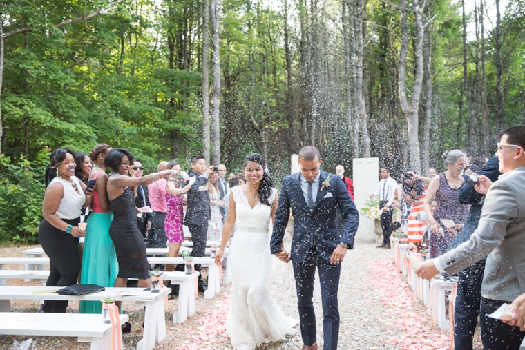 Rustic & Modern Maine Wedding via TheELD.com