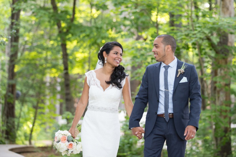 Rustic & Modern Maine Wedding via TheELD.com