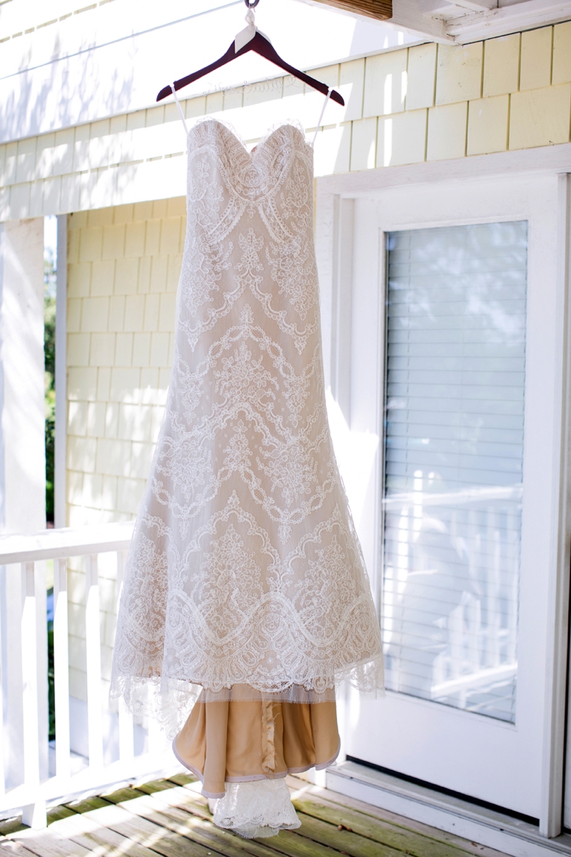 A Pink Vintage Chic North Carolina Wedding via TheELD.com