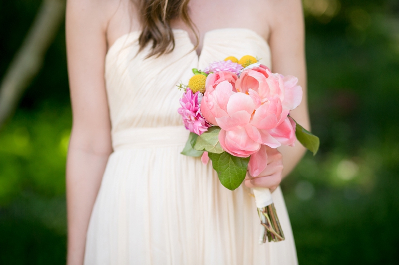 A Pink Vintage Chic North Carolina Wedding via TheELD.com