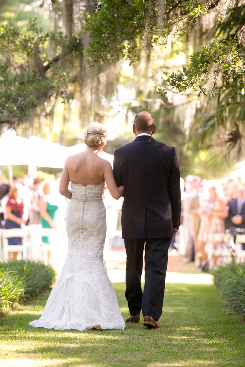 A Pink Vintage Chic North Carolina Wedding via TheELD.com