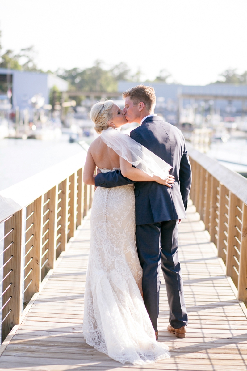 A Pink Vintage Chic North Carolina Wedding via TheELD.com