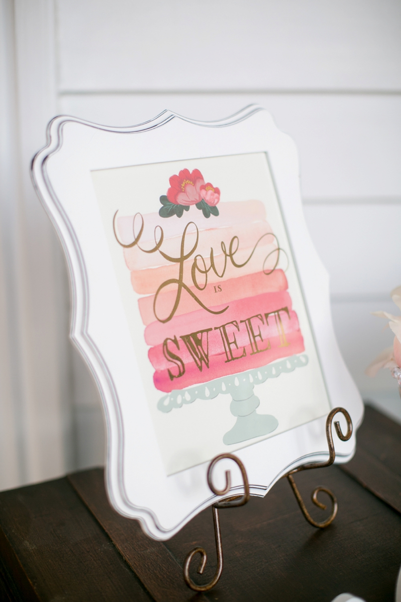 A Pink Vintage Chic North Carolina Wedding via TheELD.com