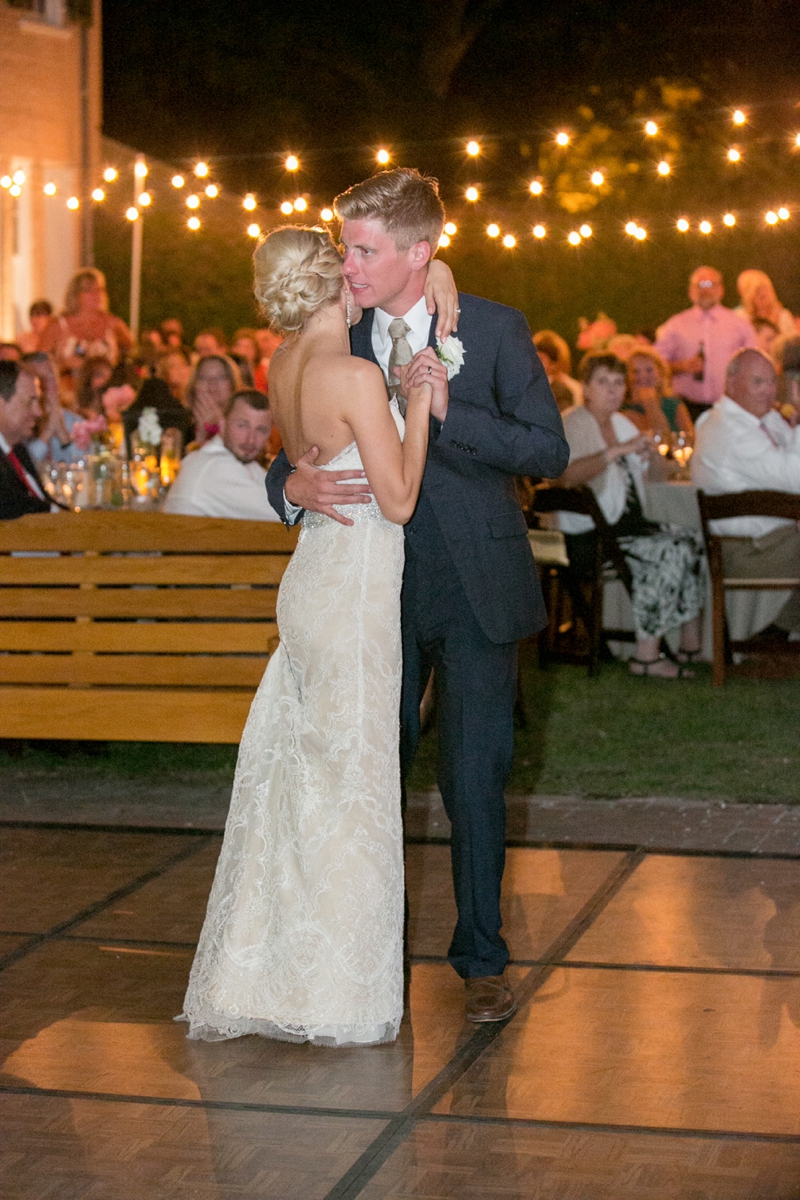 A Pink Vintage Chic North Carolina Wedding via TheELD.com