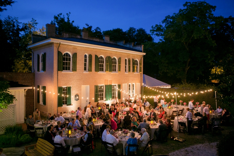 A Pink Vintage Chic North Carolina Wedding via TheELD.com