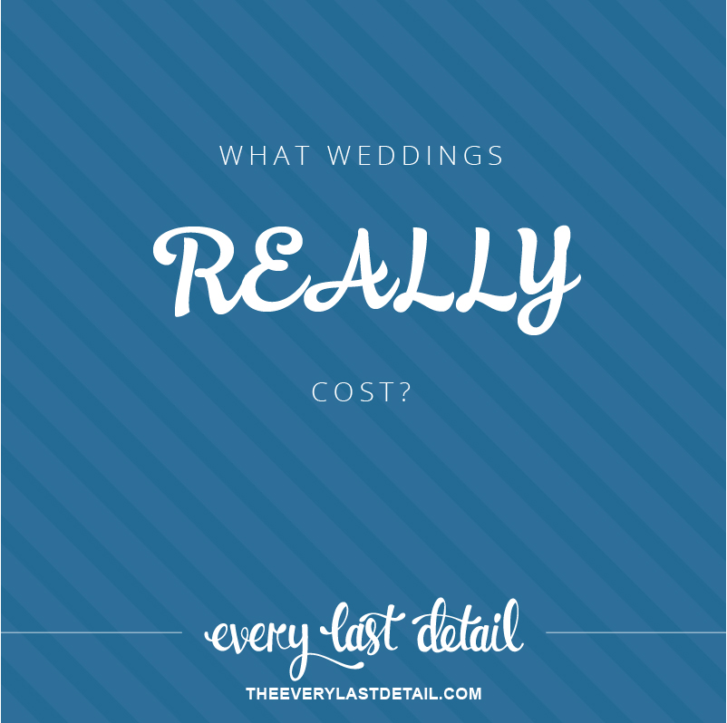 What Weddings Really Cost via TheELD.com