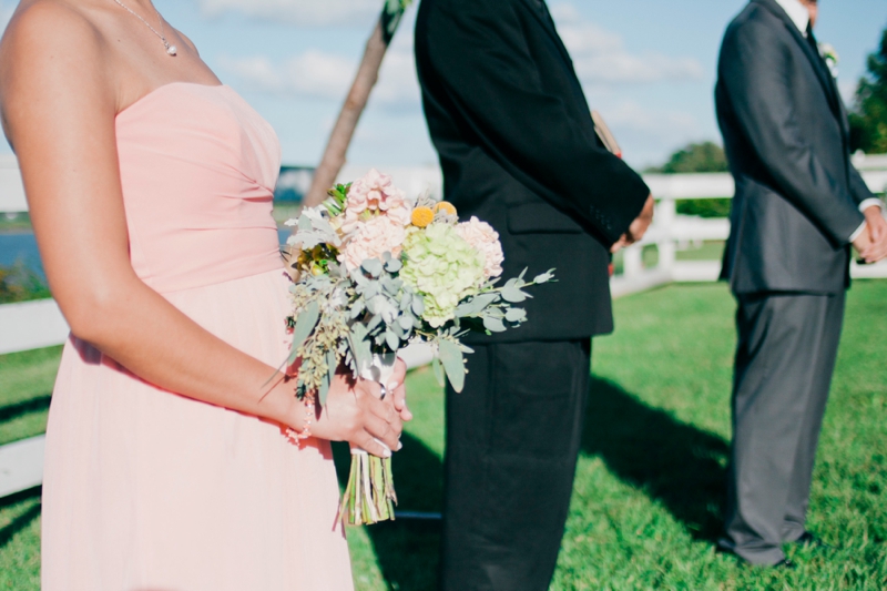 A Blush and Sage Virginia Wedding via TheELD.com