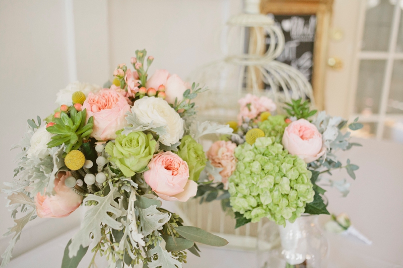 A Blush and Sage Virginia Wedding via TheELD.com