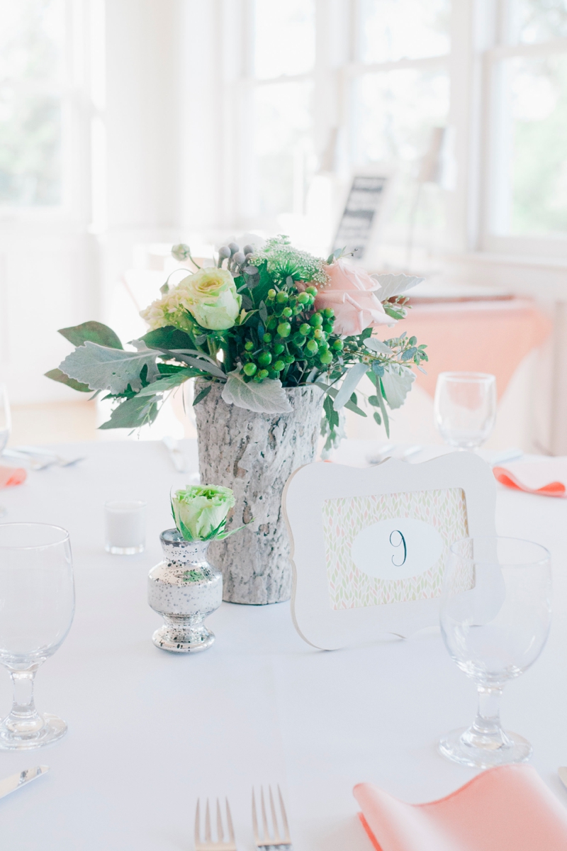 A Blush and Sage Virginia Wedding via TheELD.com