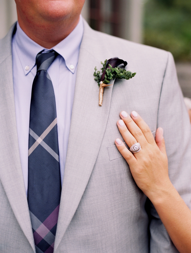 A Pink & Plum Modern Vintage Wedding via TheELD.com