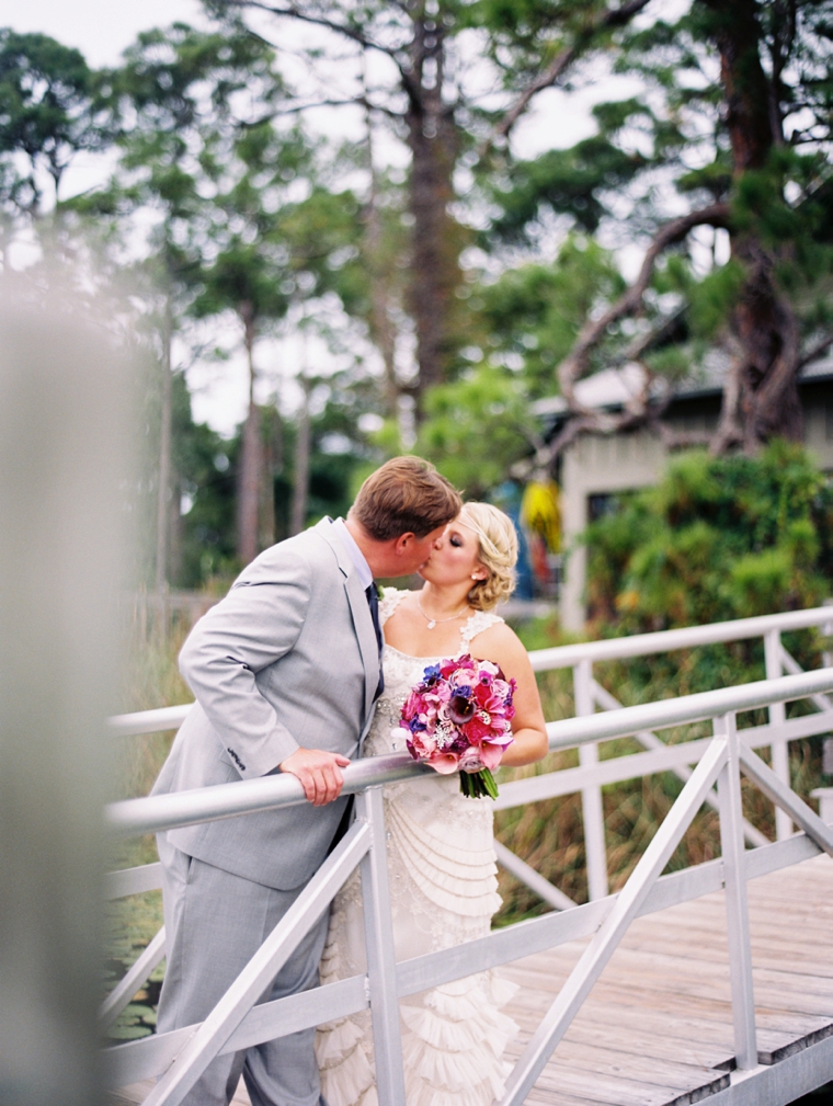 A Pink & Plum Modern Vintage Wedding via TheELD.com