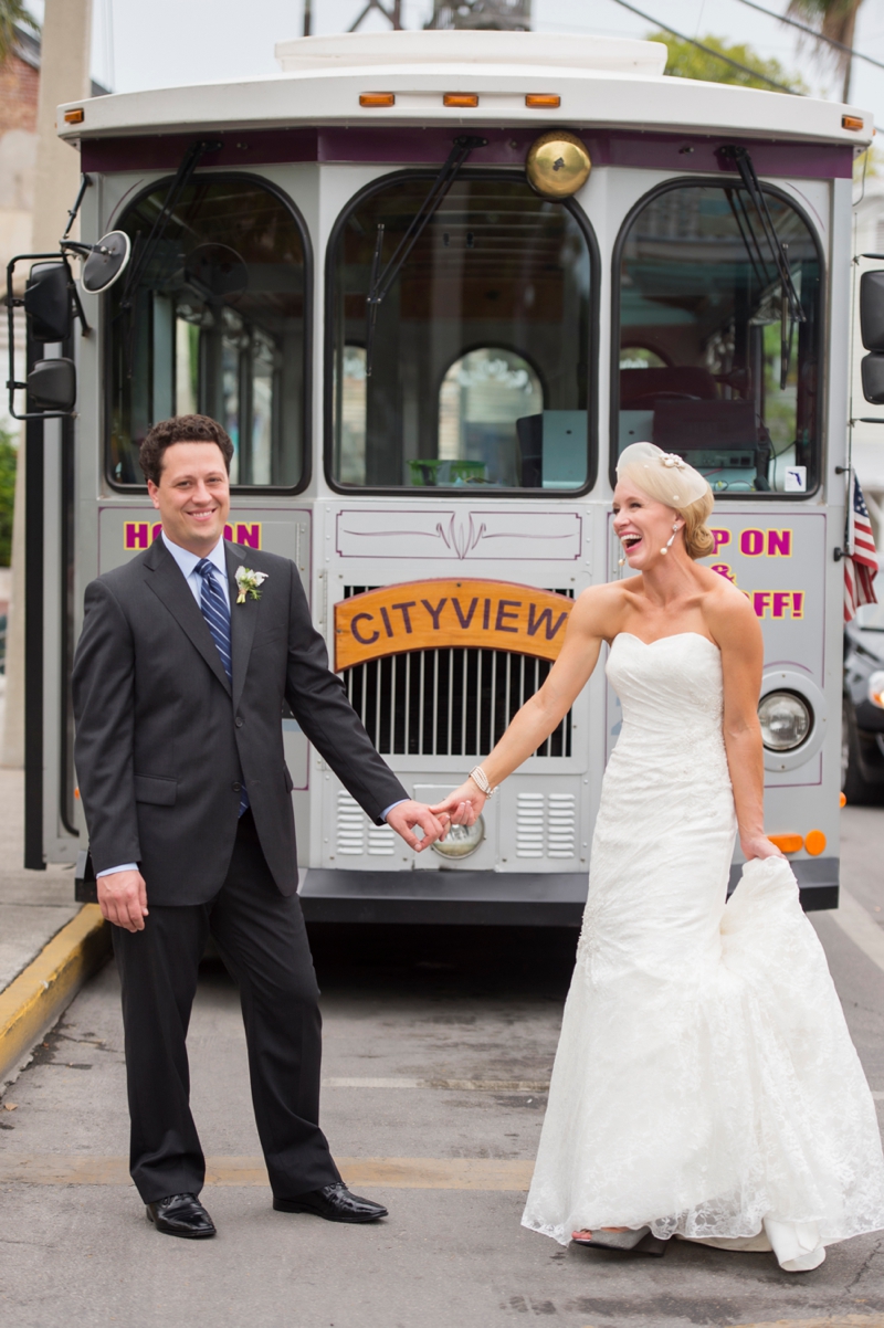 An Eclectic Key West Wedding via TheELD.com