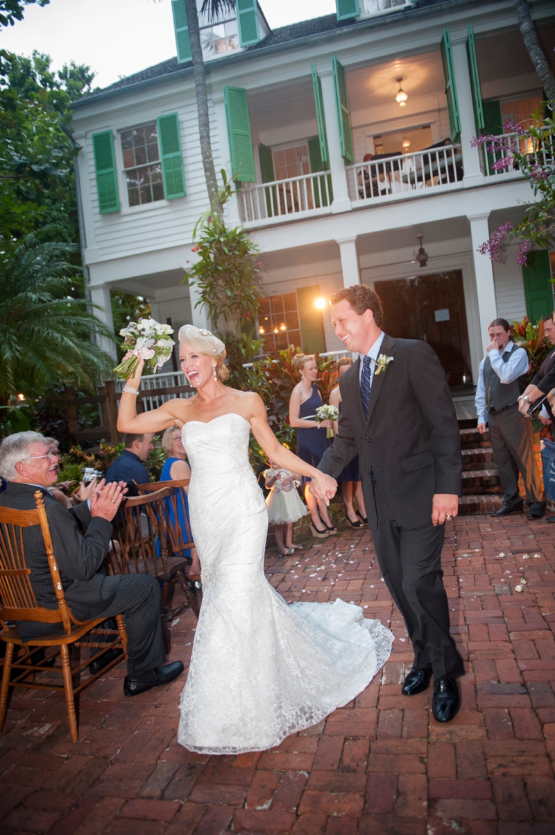 An Eclectic Key West Wedding via TheELD.com