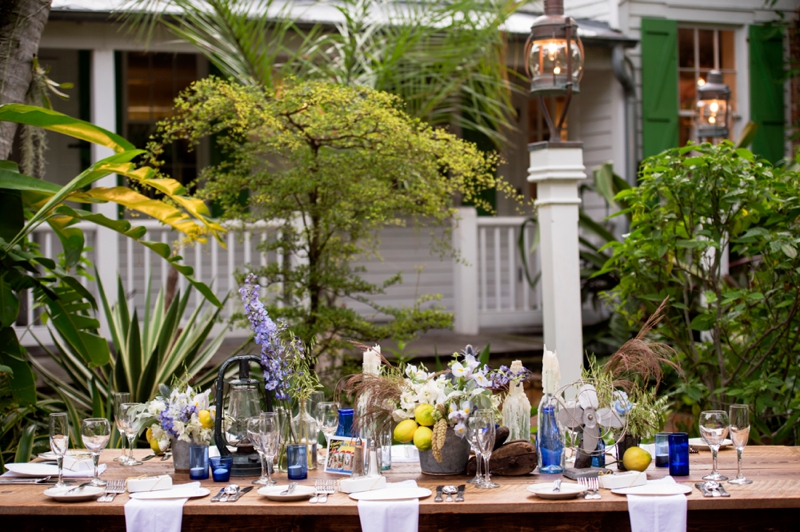 An Eclectic Key West Wedding via TheELD.com