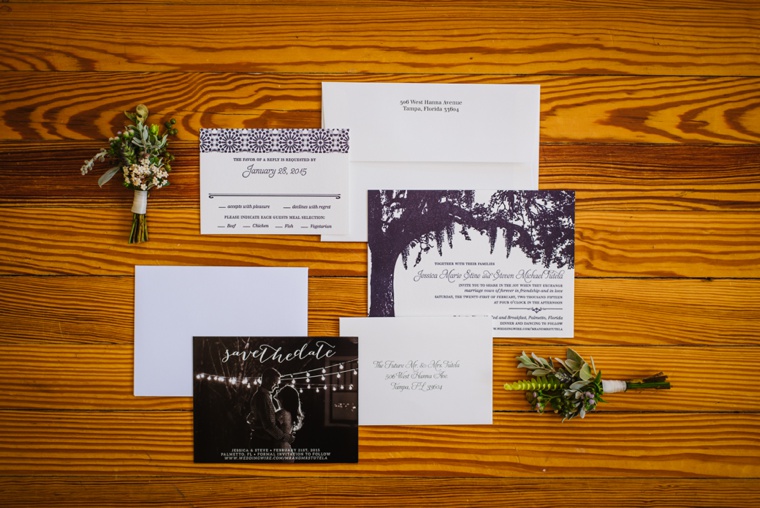 A Rustic Purple Florida Wedding via TheELD.com