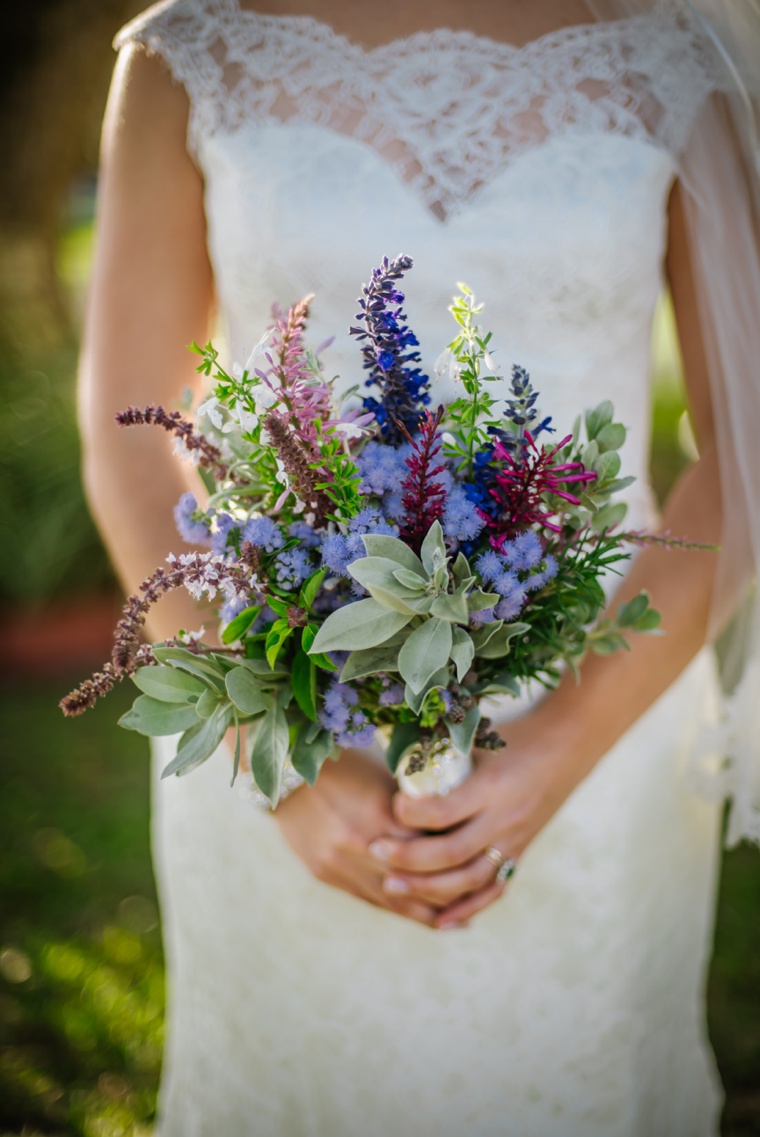 A Rustic Purple Florida Wedding via TheELD.com