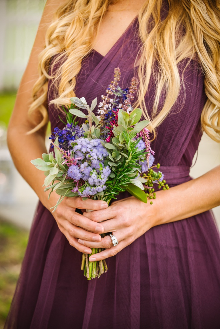 A Rustic Purple Florida Wedding via TheELD.com