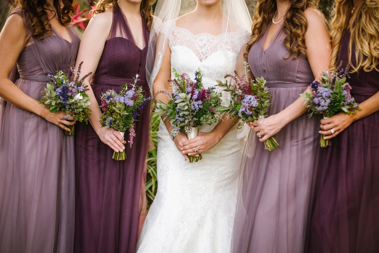 A Rustic Purple Florida Wedding via TheELD.com