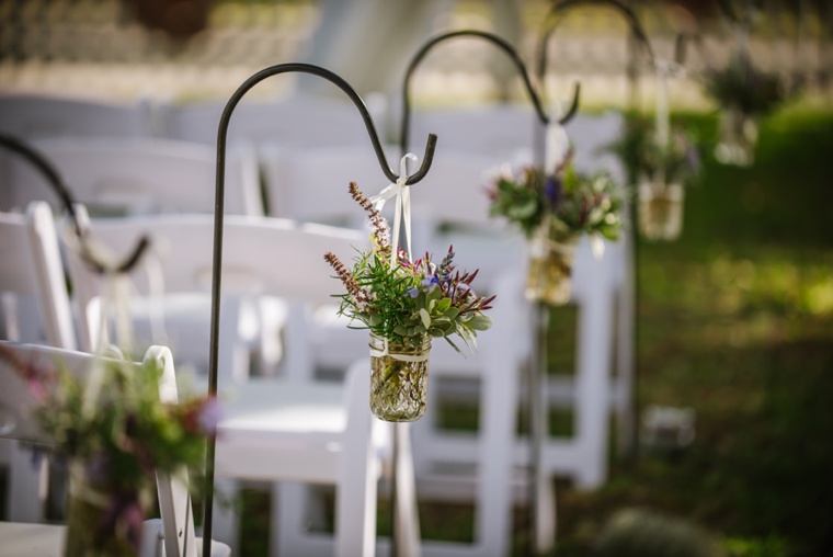 A Rustic Purple Florida Wedding via TheELD.com