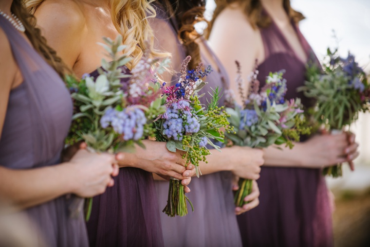 A Rustic Purple Florida Wedding via TheELD.com