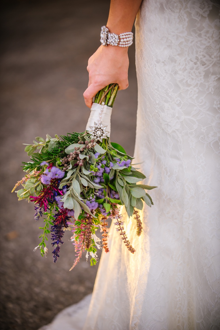 A Rustic Purple Florida Wedding via TheELD.com