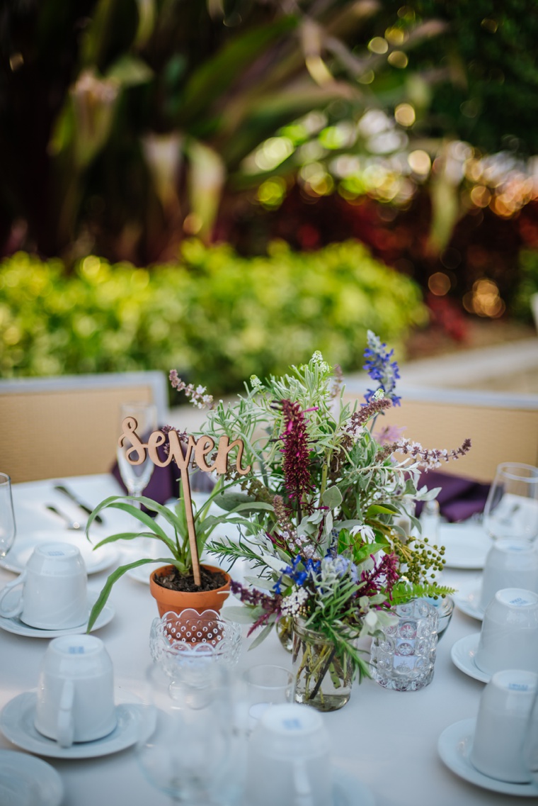 A Rustic Purple Florida Wedding via TheELD.com