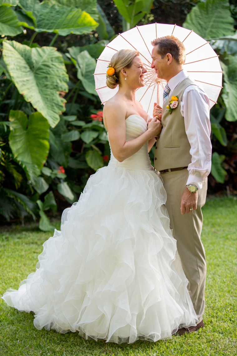 A Pink & Yellow Whimsical Wedding via TheELD.com
