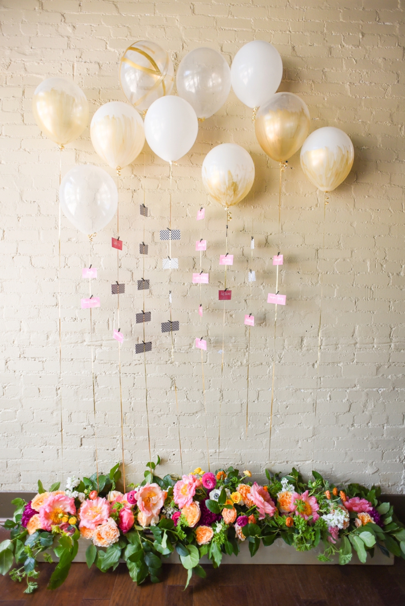 Chic Modern Pink and Orange Wedding Ideas via TheELD.com