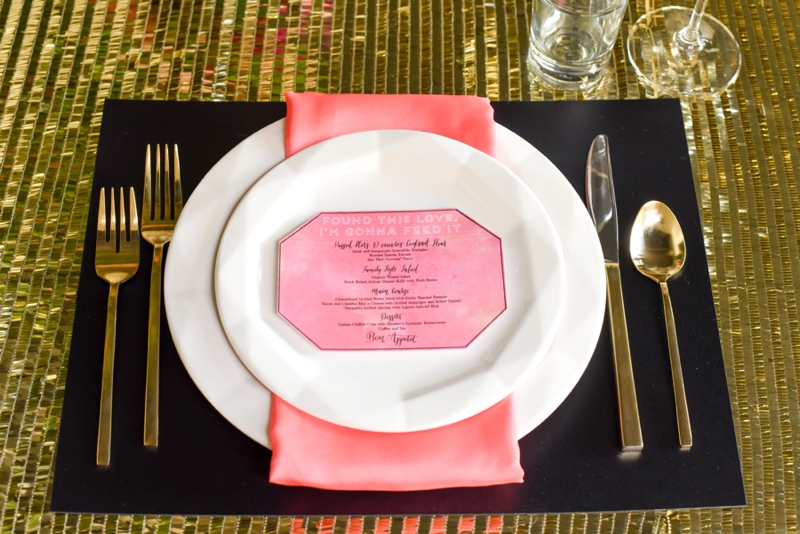 Chic Modern Pink and Orange Wedding Ideas via TheELD.com