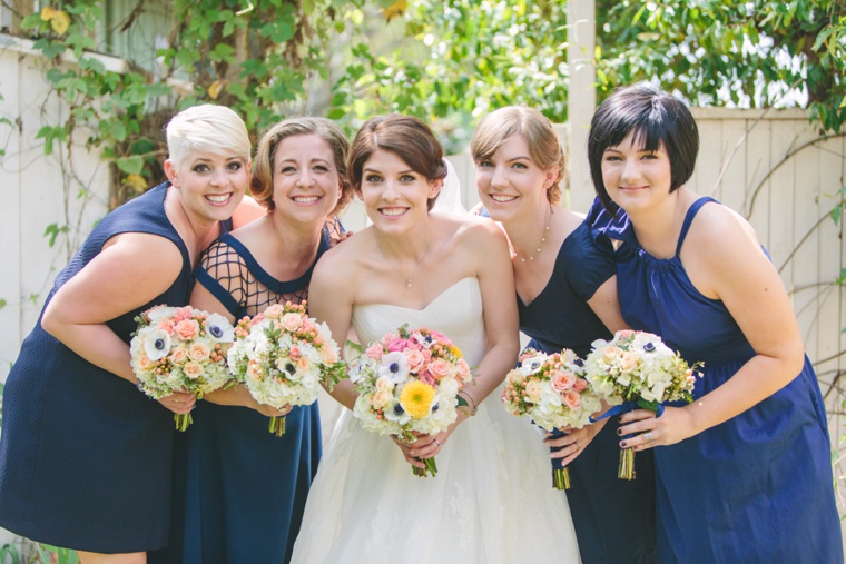 An Eclectic & Whimsical Garden Wedding via TheELD.com