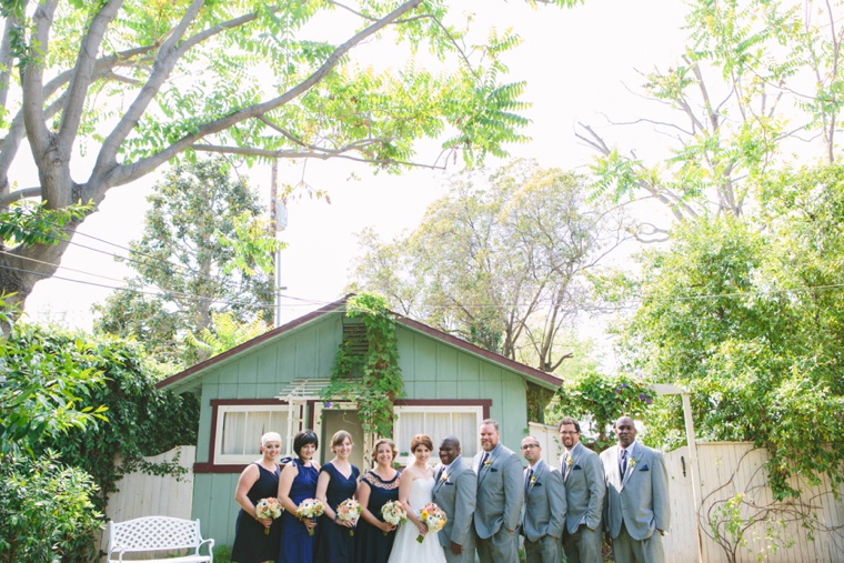 An Eclectic & Whimsical Garden Wedding via TheELD.com