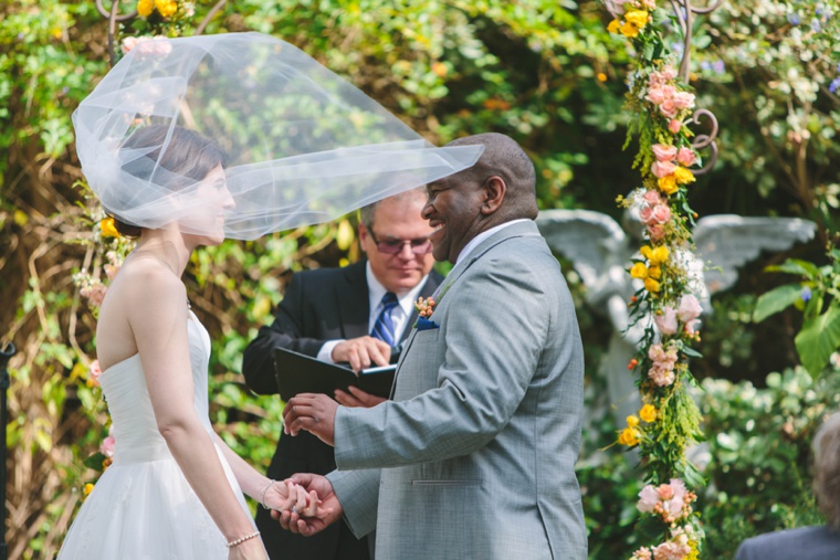 An Eclectic & Whimsical Garden Wedding via TheELD.com