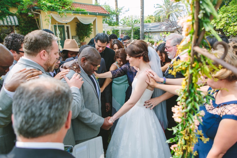 An Eclectic & Whimsical Garden Wedding via TheELD.com