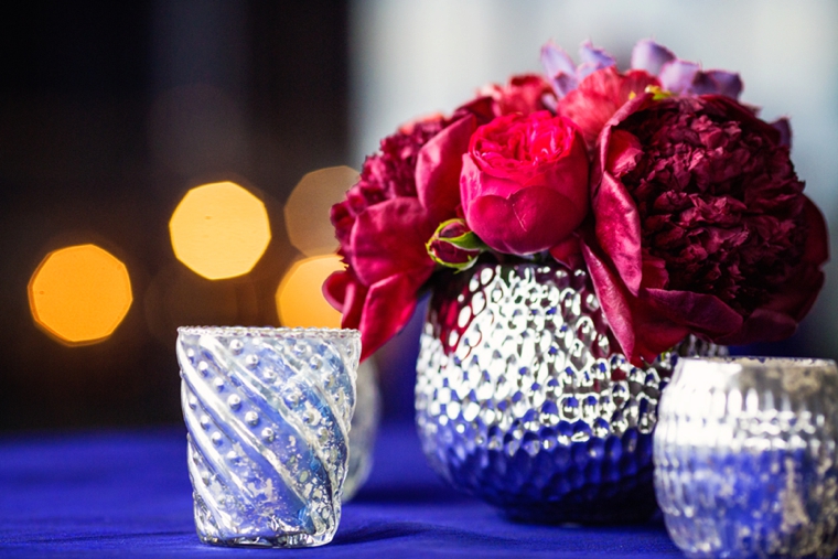 A Red, White, & Blue Rehearsal Dinner via TheELD.com