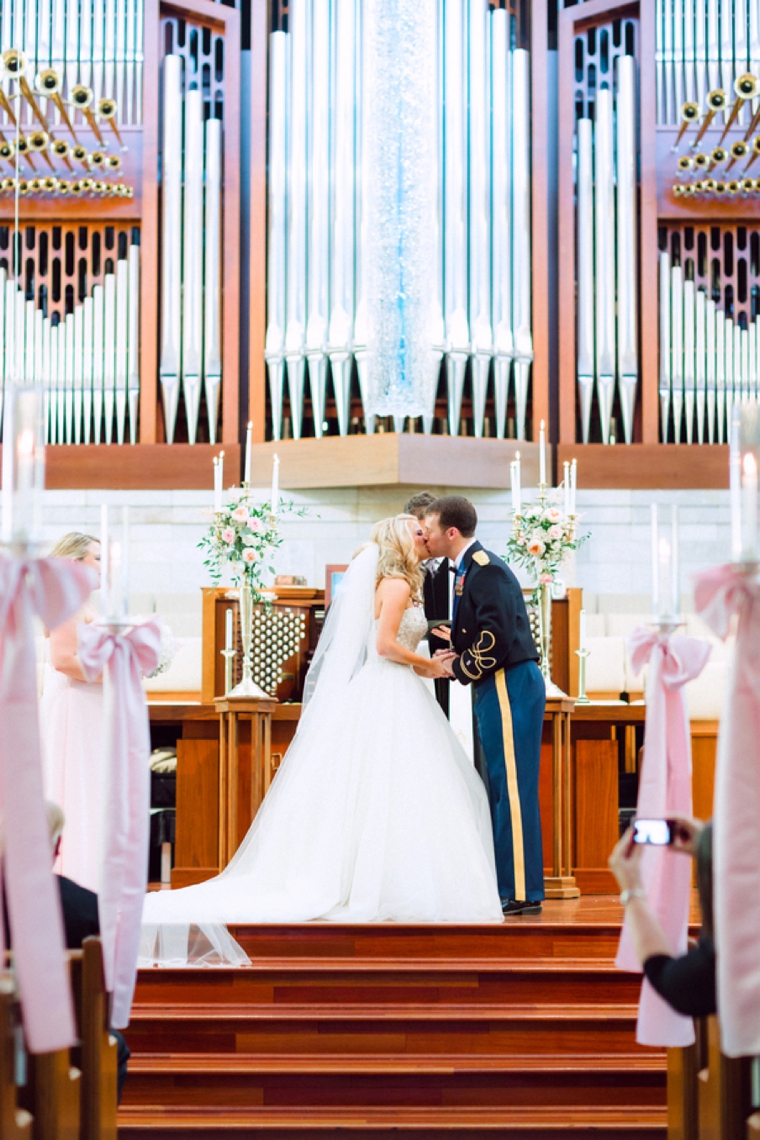 Romantic Blush Yacht Club Wedding via TheELD.com